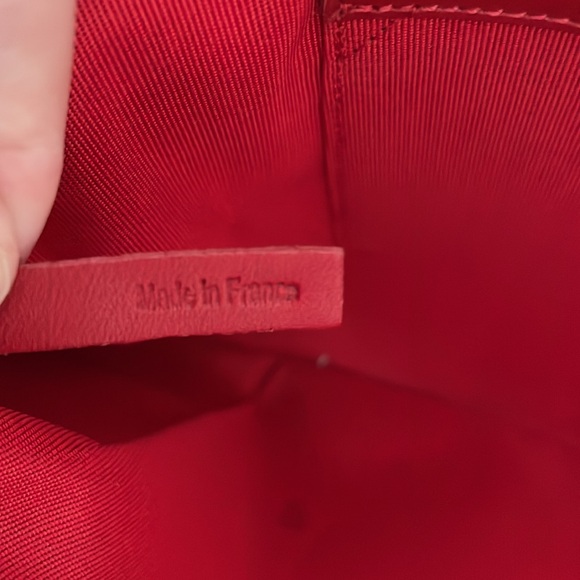 EUC Christian Louboutin LoubiPosh Valentines Spiked Clutch w/ chain,dust bag,box - Picture 12 of 17